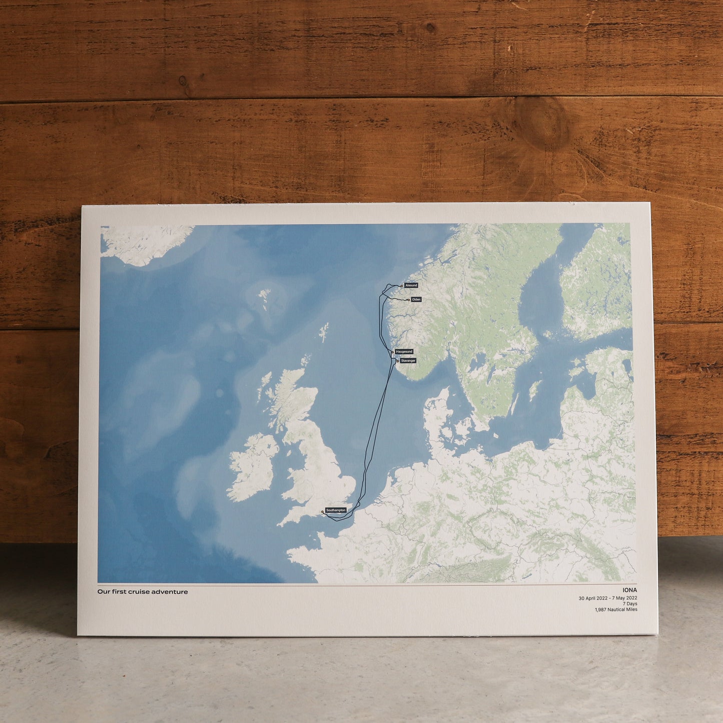 Custom Cruise Map