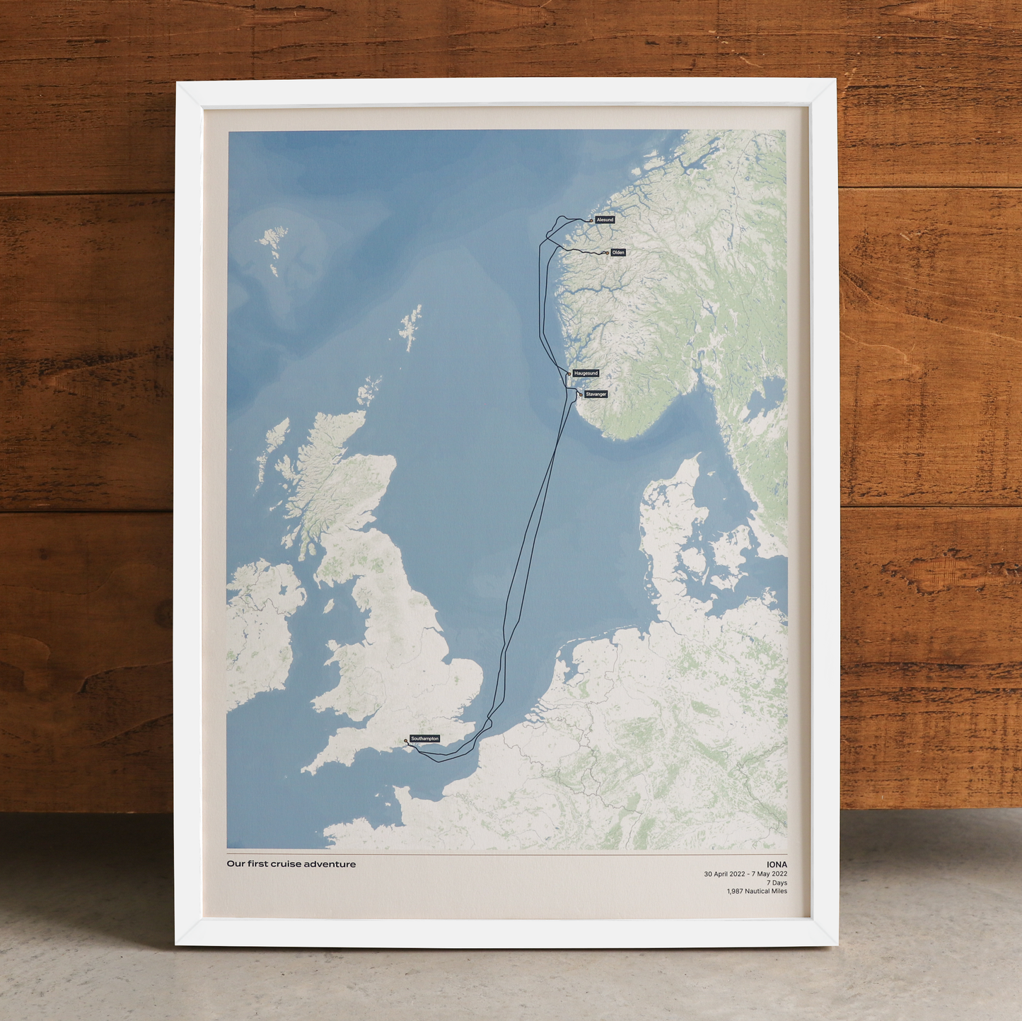 Custom Cruise Map