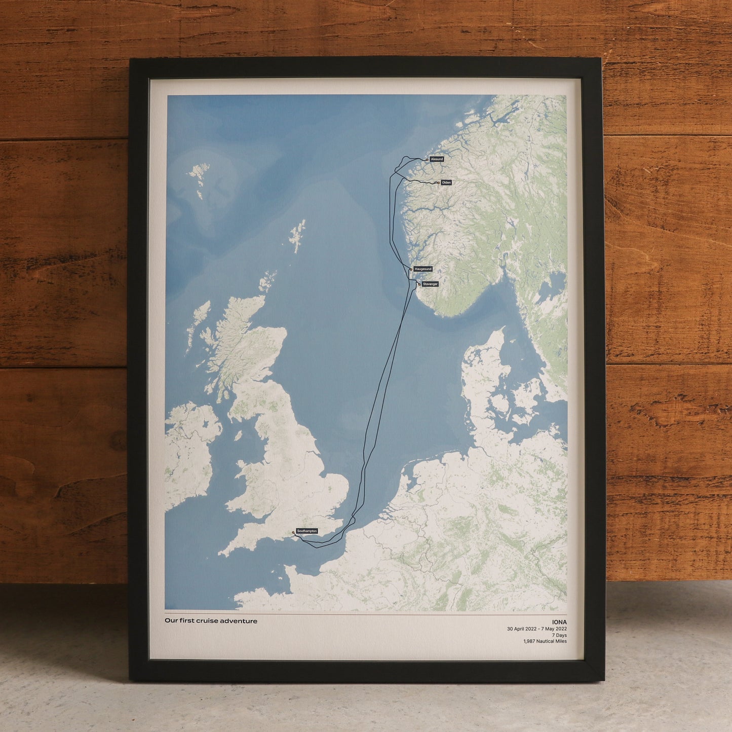 Custom Cruise Map