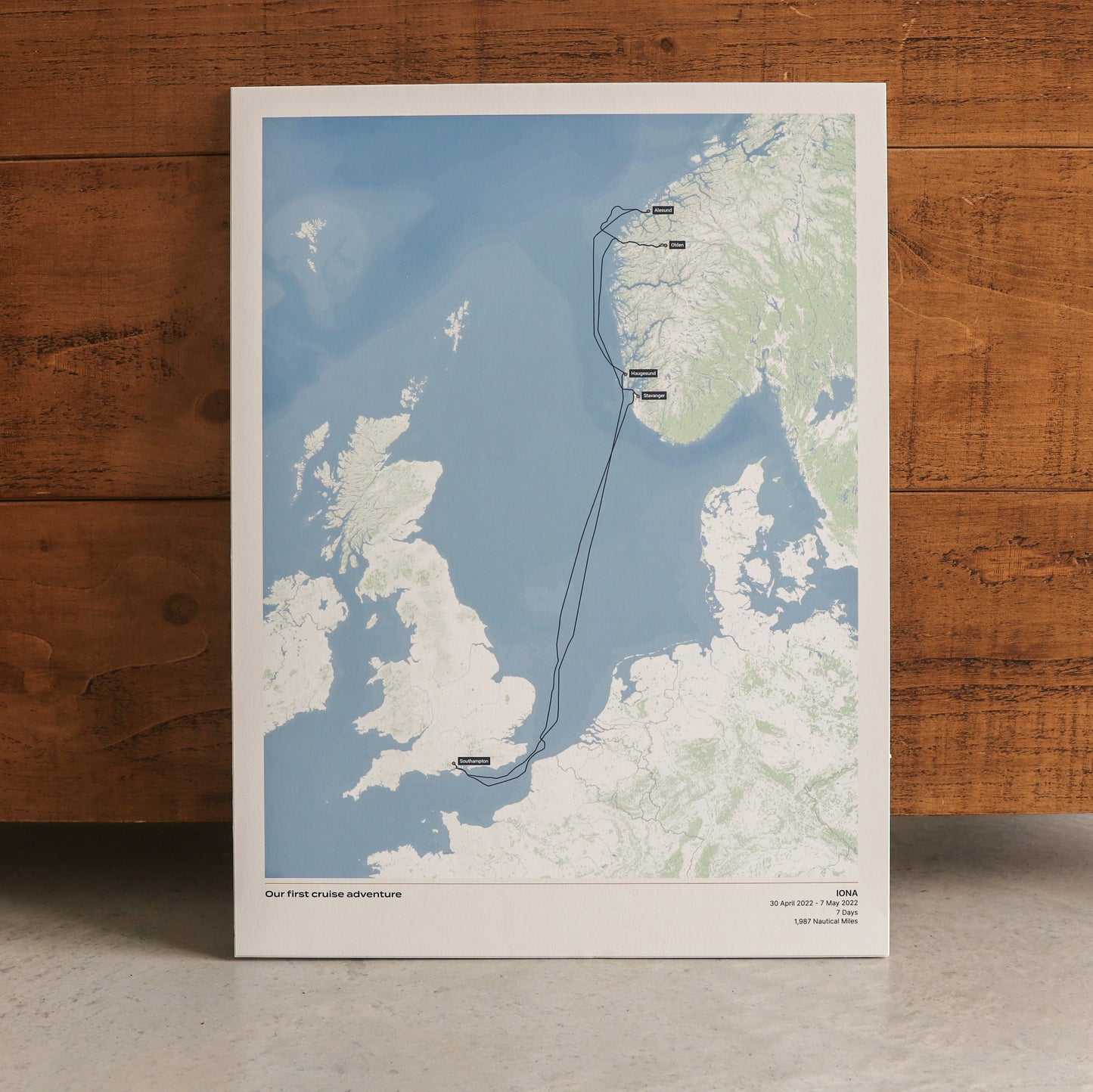 Custom Cruise Map