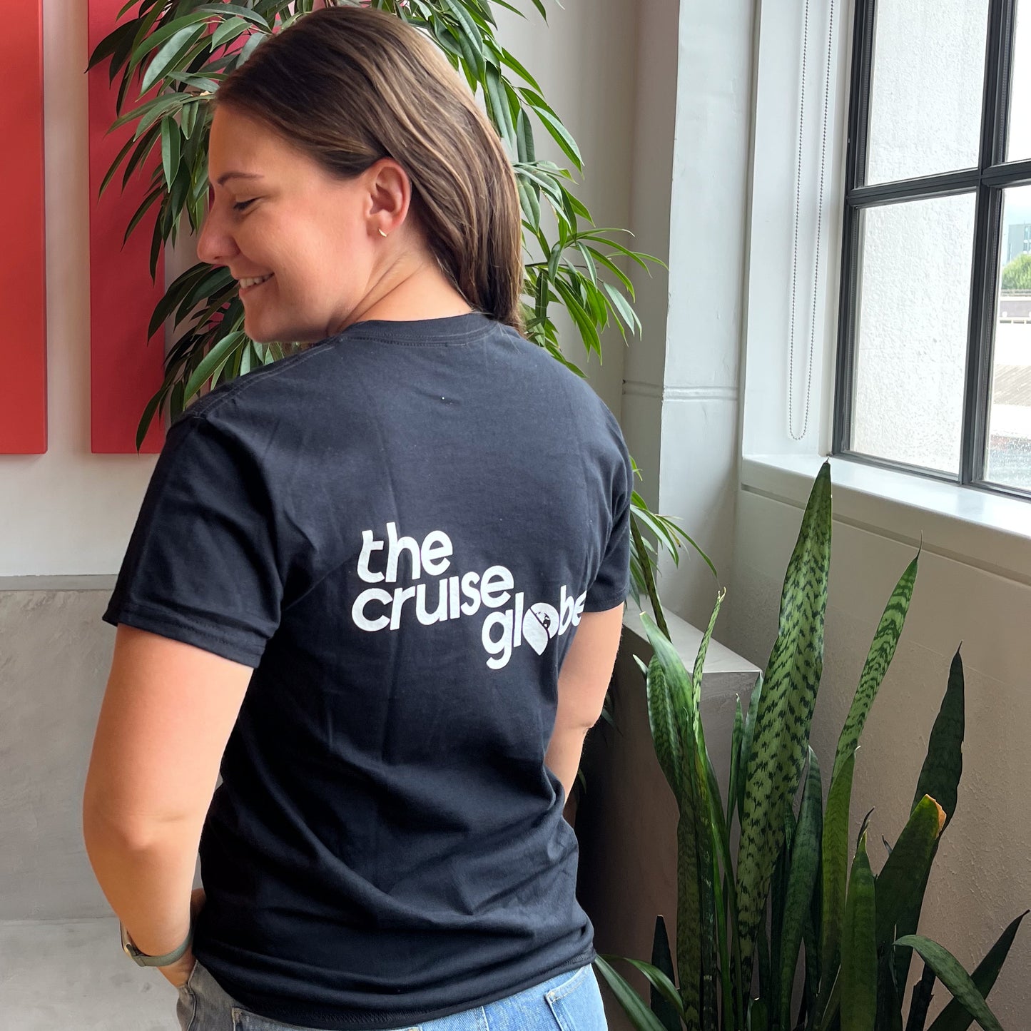 The Cruise Globe Unisex T-shirt (short-sleeved)