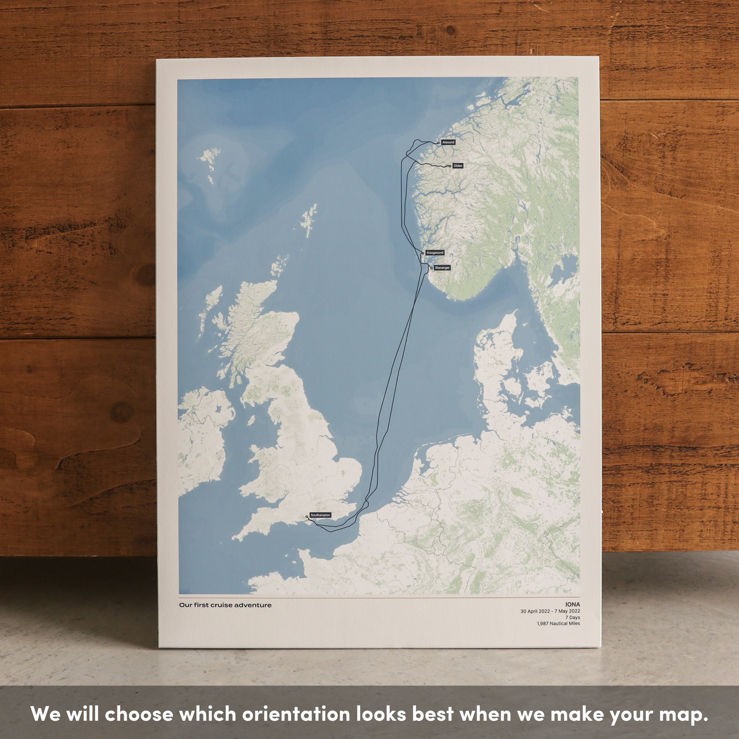 Custom Cruise Map