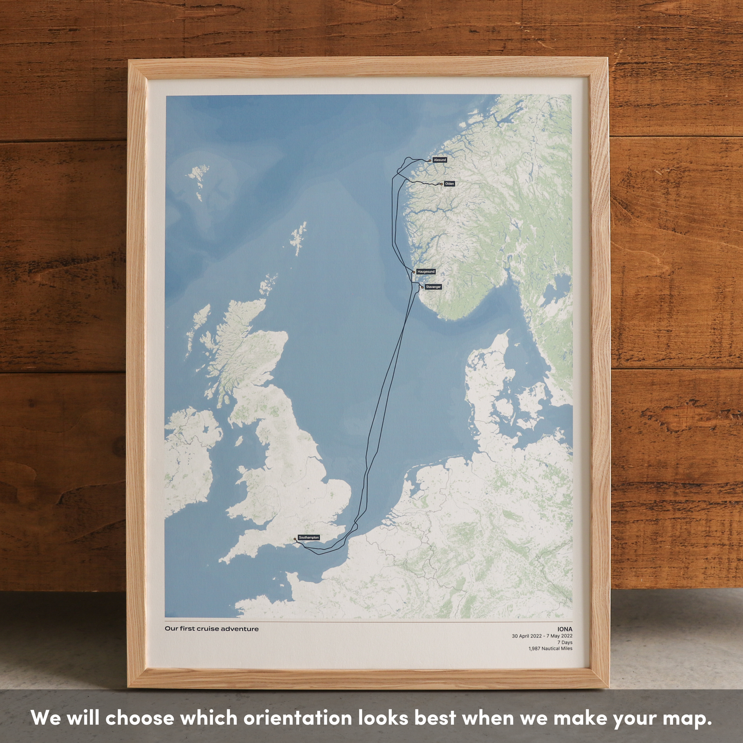 Custom Cruise Map