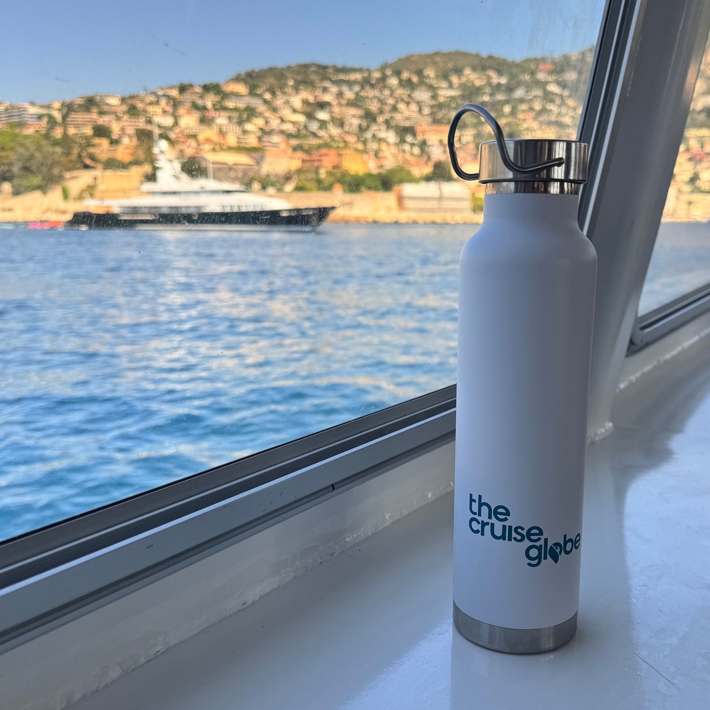 The Cruise Globe Insulated Water Bottle