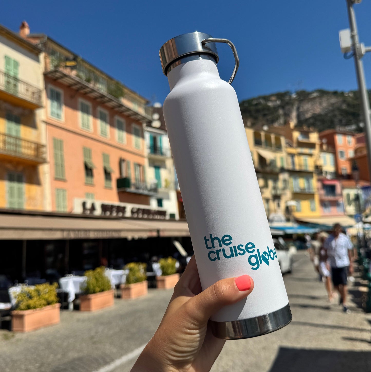 The Cruise Globe Insulated Water Bottle
