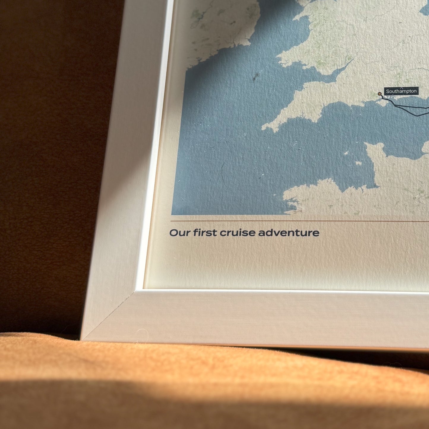 The Cunard Cruise Map