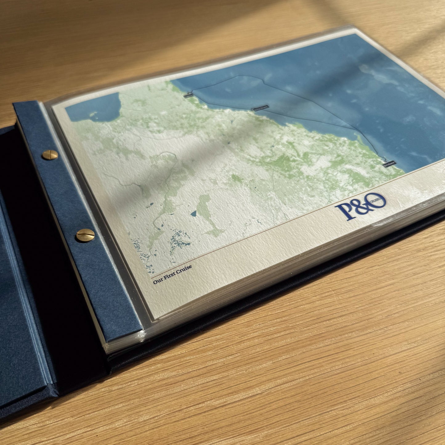 Custom Cruise Album Map