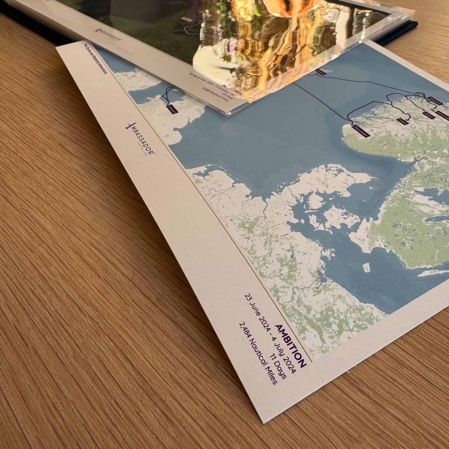 Custom Cruise Album Map