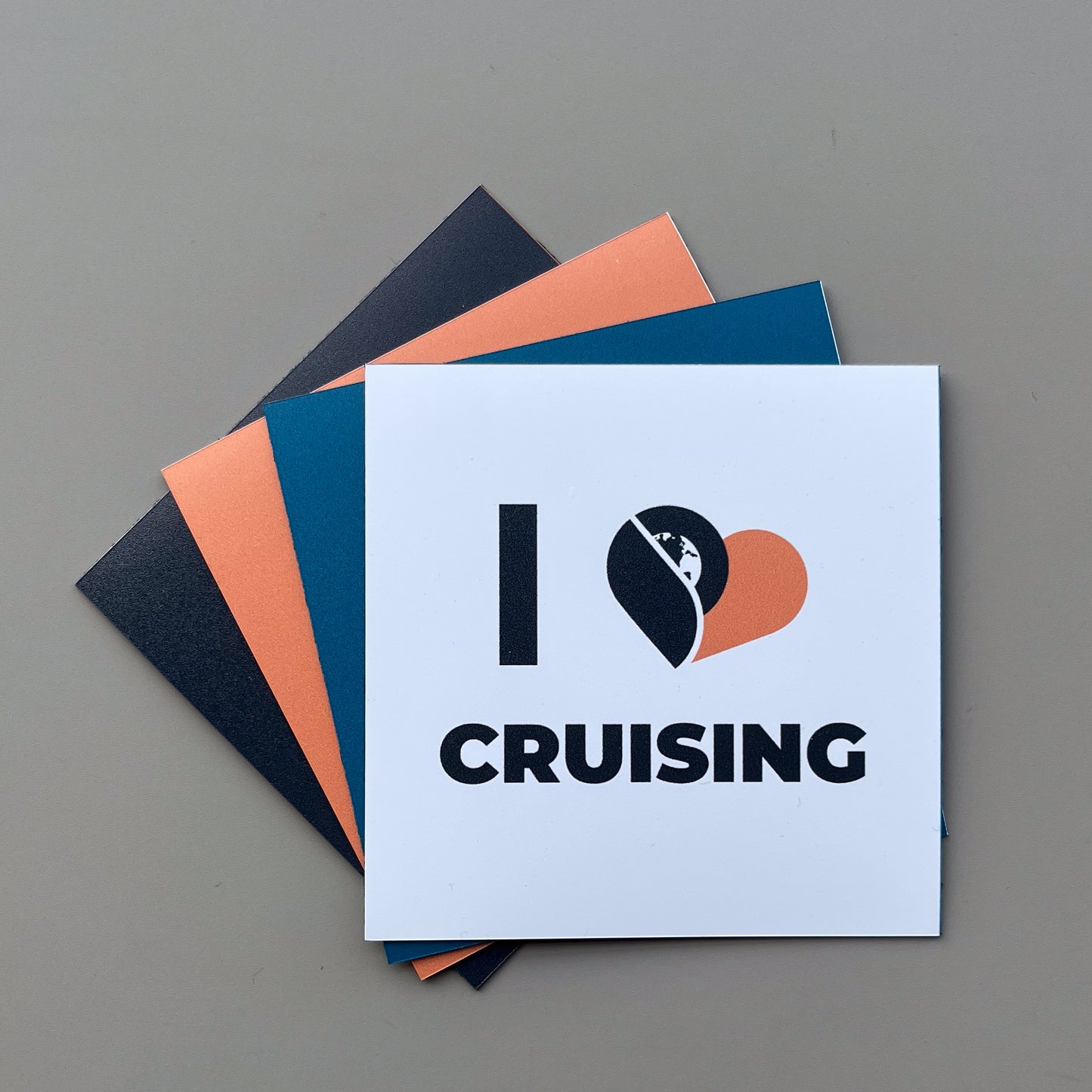 The Cruise Globe Magnets (set of 4)