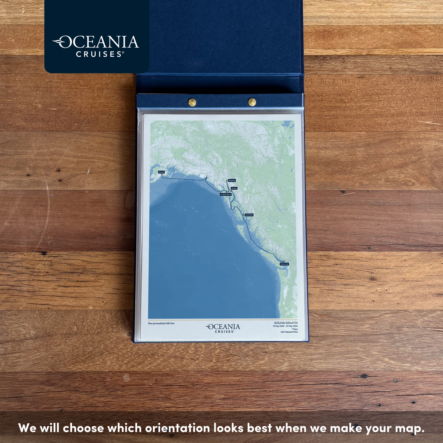 Oceania Cruises Map