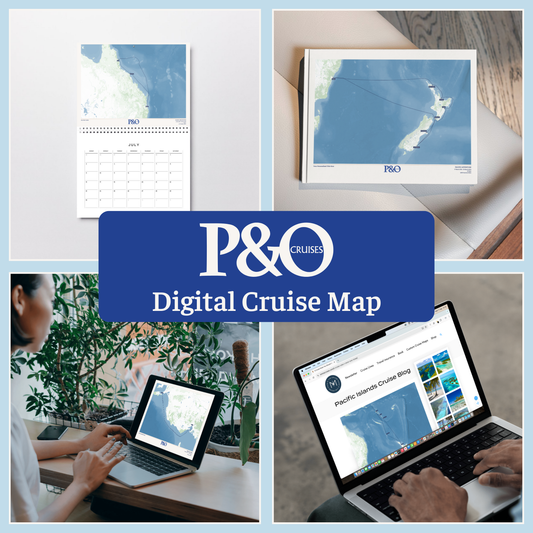 P&O Cruises Australia Digital Map