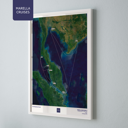 Marella Cruise Map - Satellite