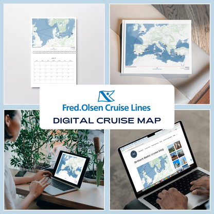 Fred. Olsen Digital Cruise Map