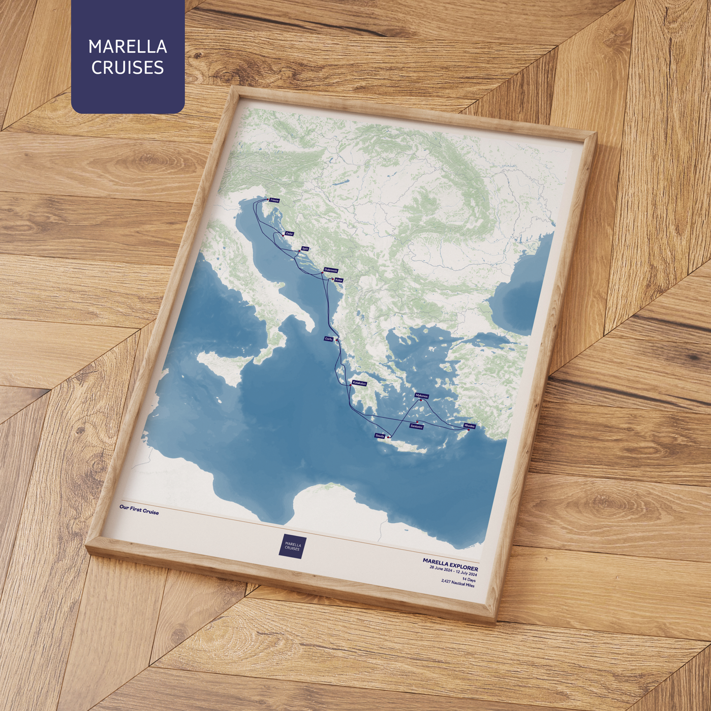 Marella Cruise Map