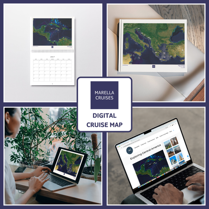 Marella Digital Cruise Map - Satellite