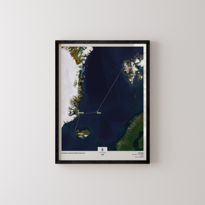 HX Cruise Map - Satellite