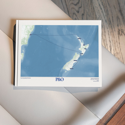 P&O Cruises Australia Digital Map