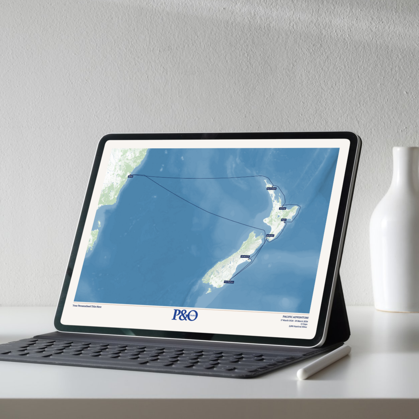 P&O Cruises Australia Digital Map