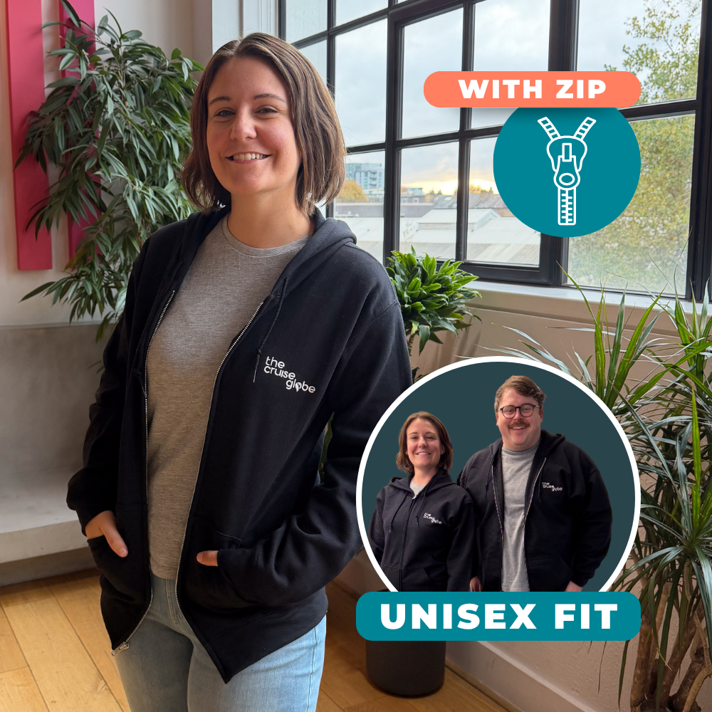 The Cruise Globe Unisex Zipped Hoodie