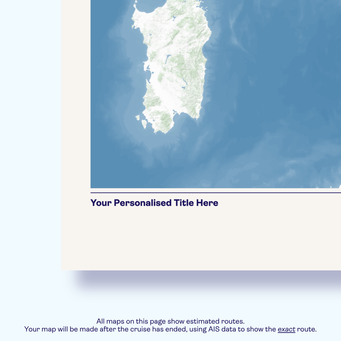 Marella 30th Birthday Special Edition Cruise Maps