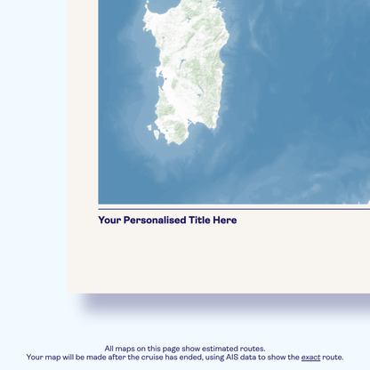 Marella 30th Birthday Special Edition Cruise Maps
