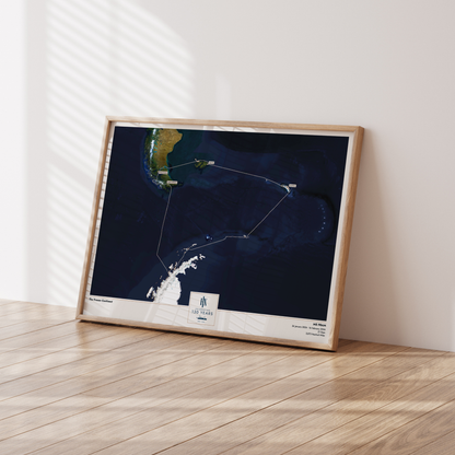 HX Cruise Map - Satellite