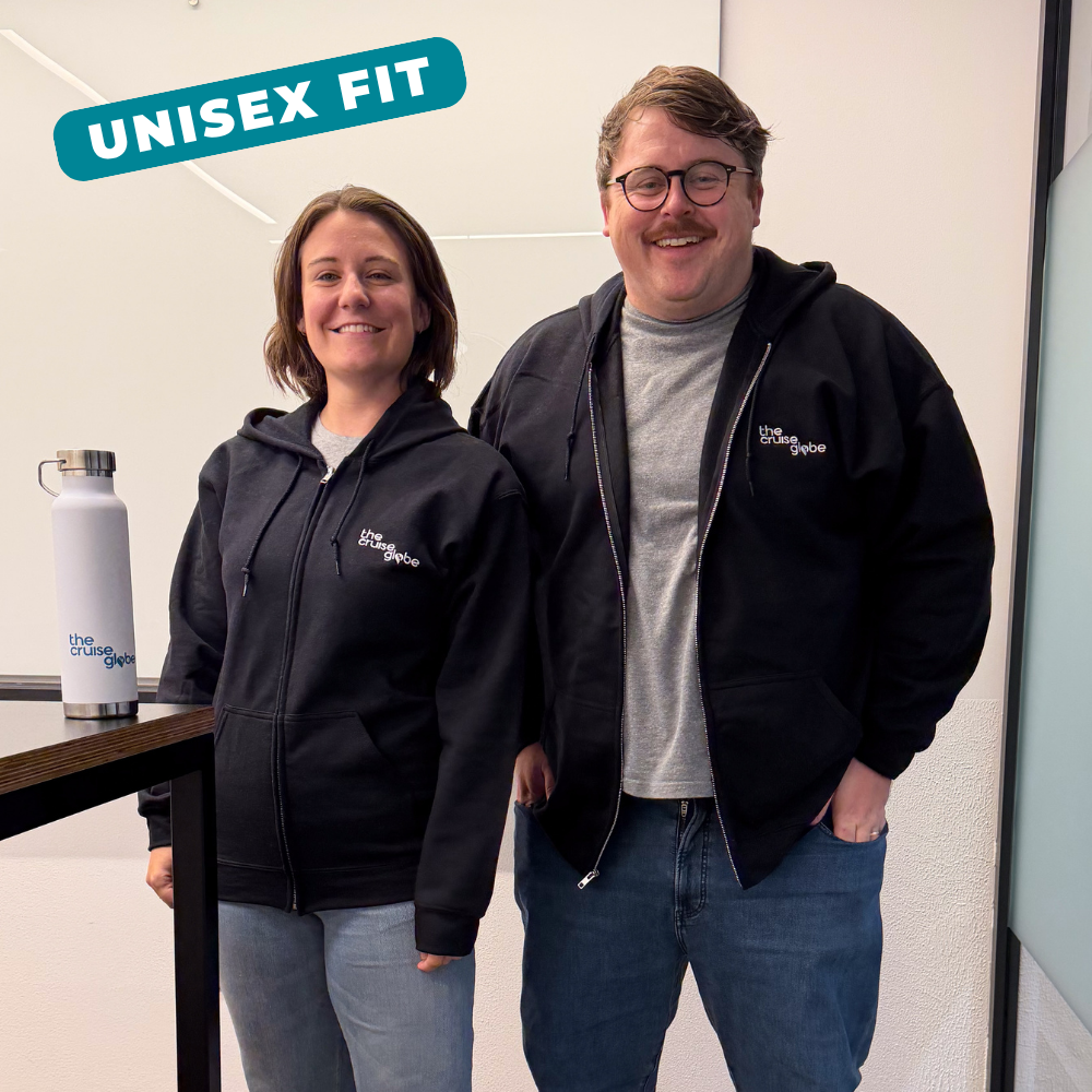 The Cruise Globe Unisex Zipped Hoodie