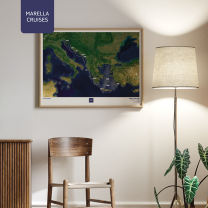 Marella Cruise Map - Satellite