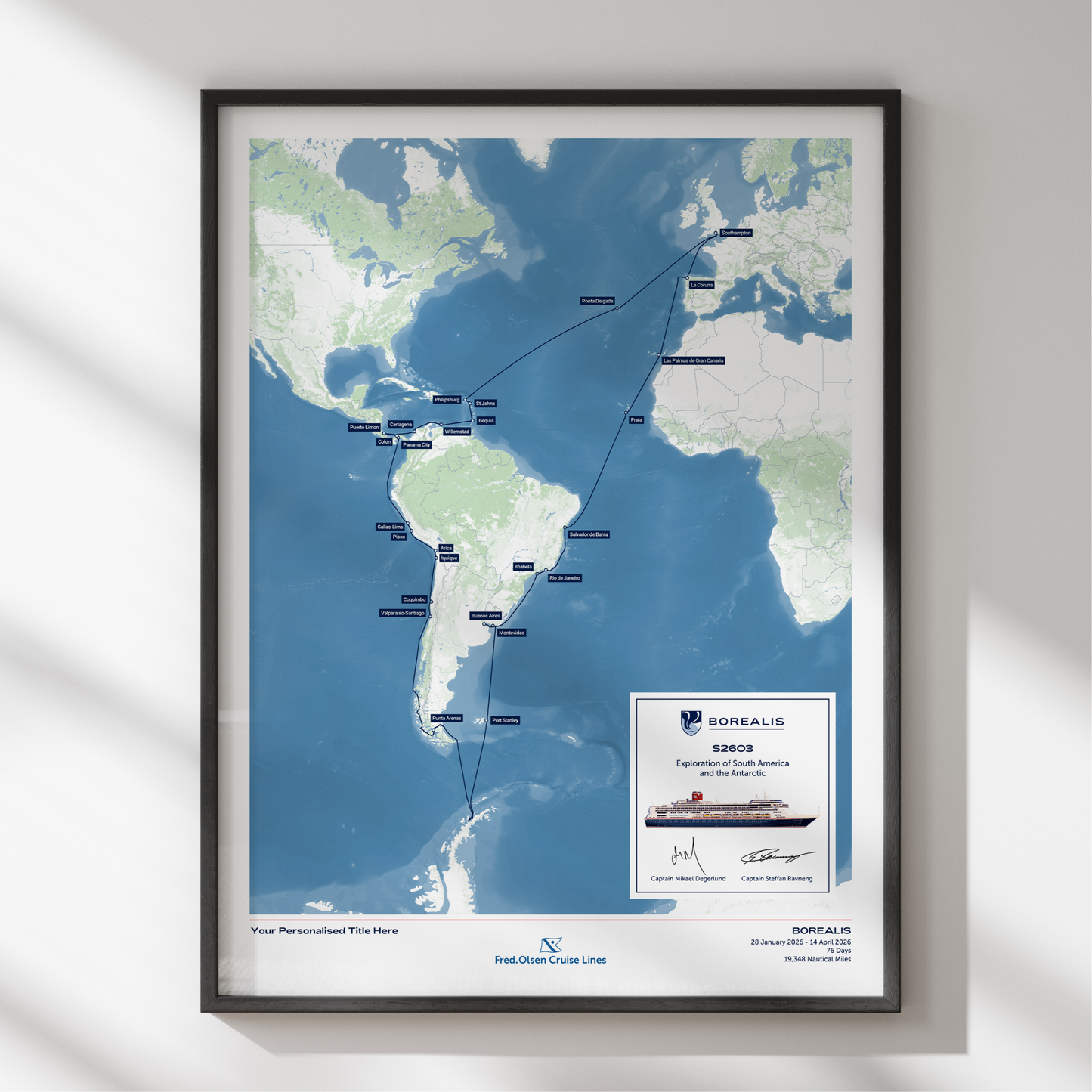 South American and Antarctic Voyage 2026 Special Edition