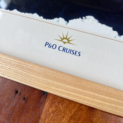 P&O Cruises Custom Cruise Map - Satellite