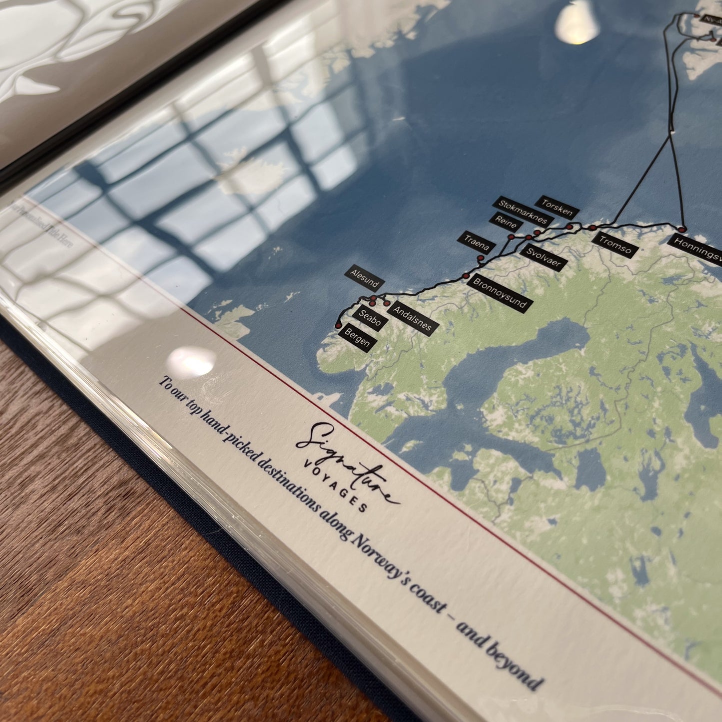 Hurtigruten Cruise Map