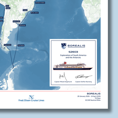 South American and Antarctic Voyage 2026 Special Edition