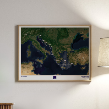 Marella Cruise Map - Satellite