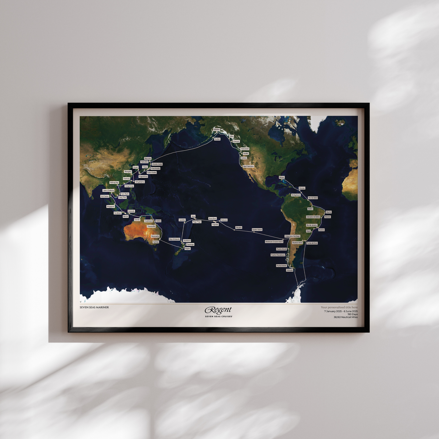 RSSC Cruise Map - Satellite