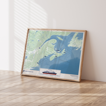 Holland America Cruise Map