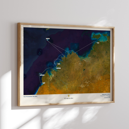 Seabourn Cruise Map - Satellite