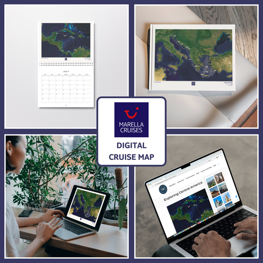 Marella Digital Cruise Map - Satellite