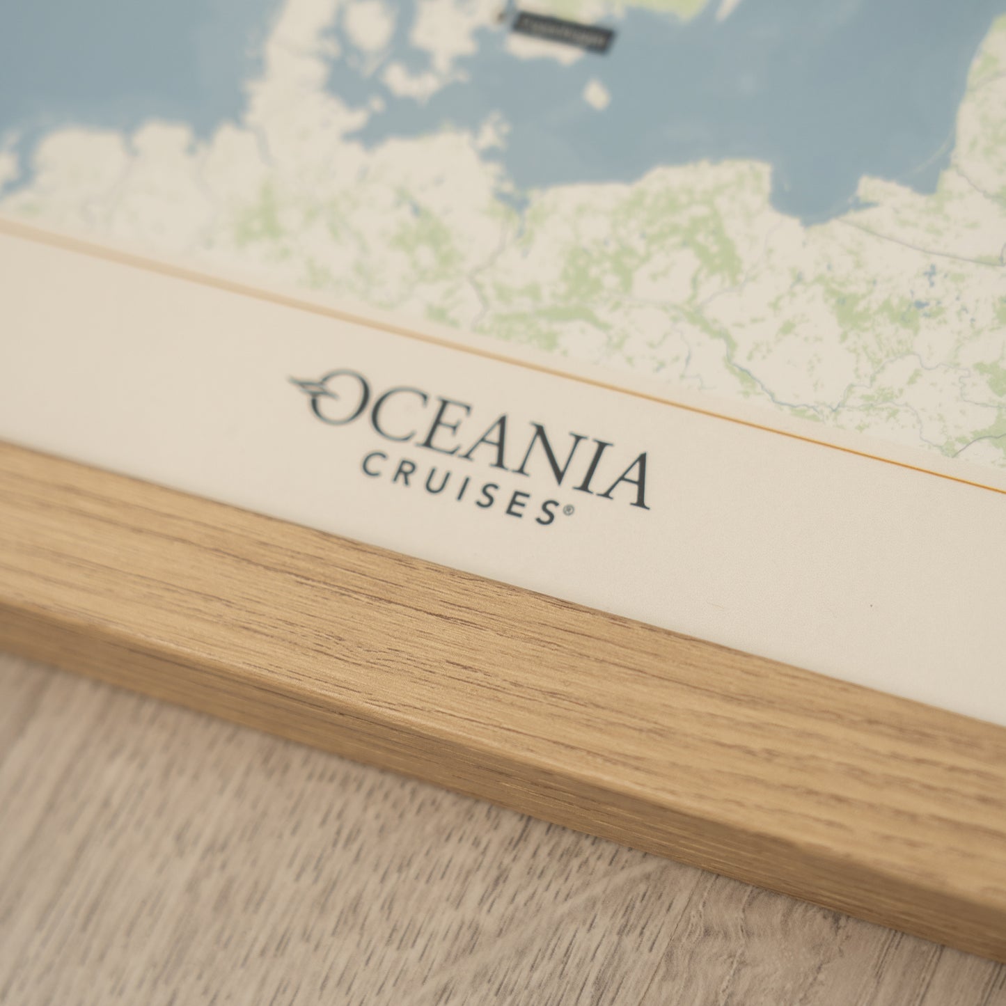 Oceania Cruises Map