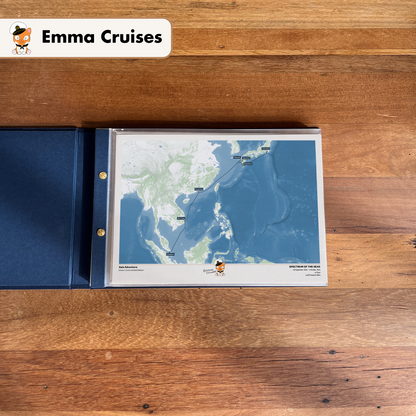 Emma Cruises Custom Cruise Map (Limited Edition)