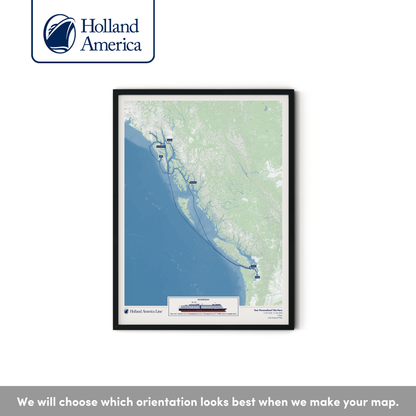 Holland America Cruise Map