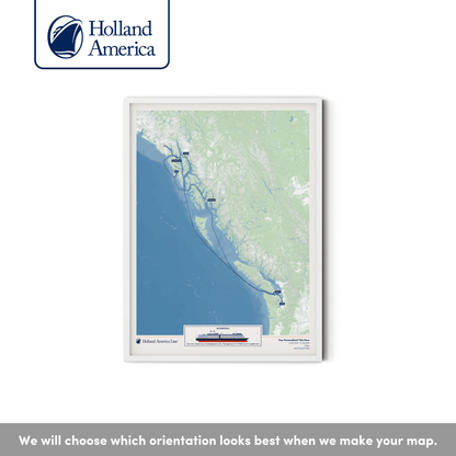Holland America Cruise Map