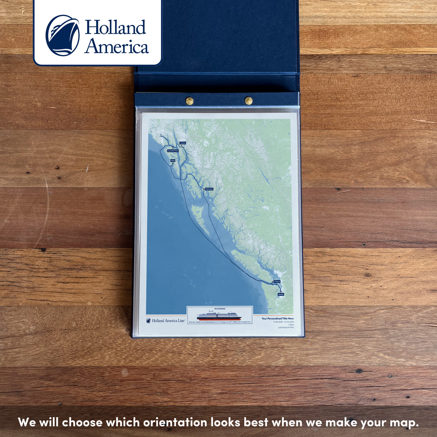 Holland America Cruise Map