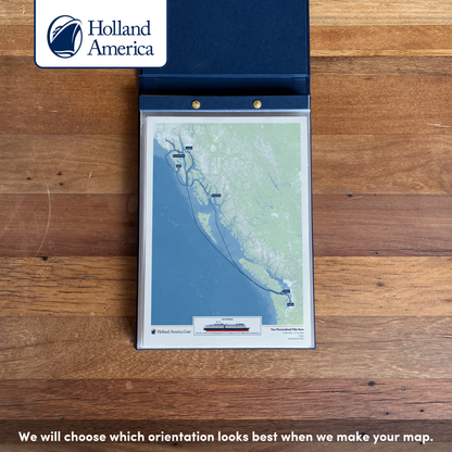 Holland America Cruise Map