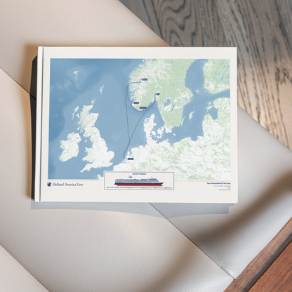 Holland America Digital Cruise Map