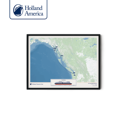 Holland America Cruise Map