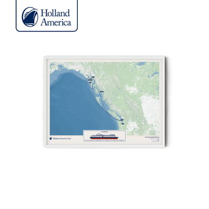 Holland America Cruise Map