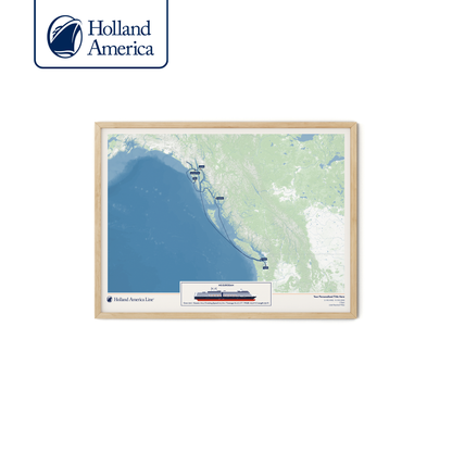 Holland America Cruise Map