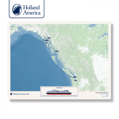 Holland America Cruise Map