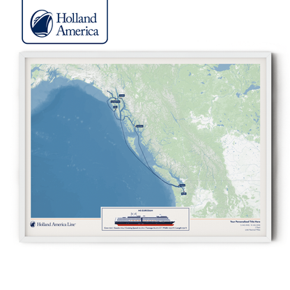 Holland America Cruise Map