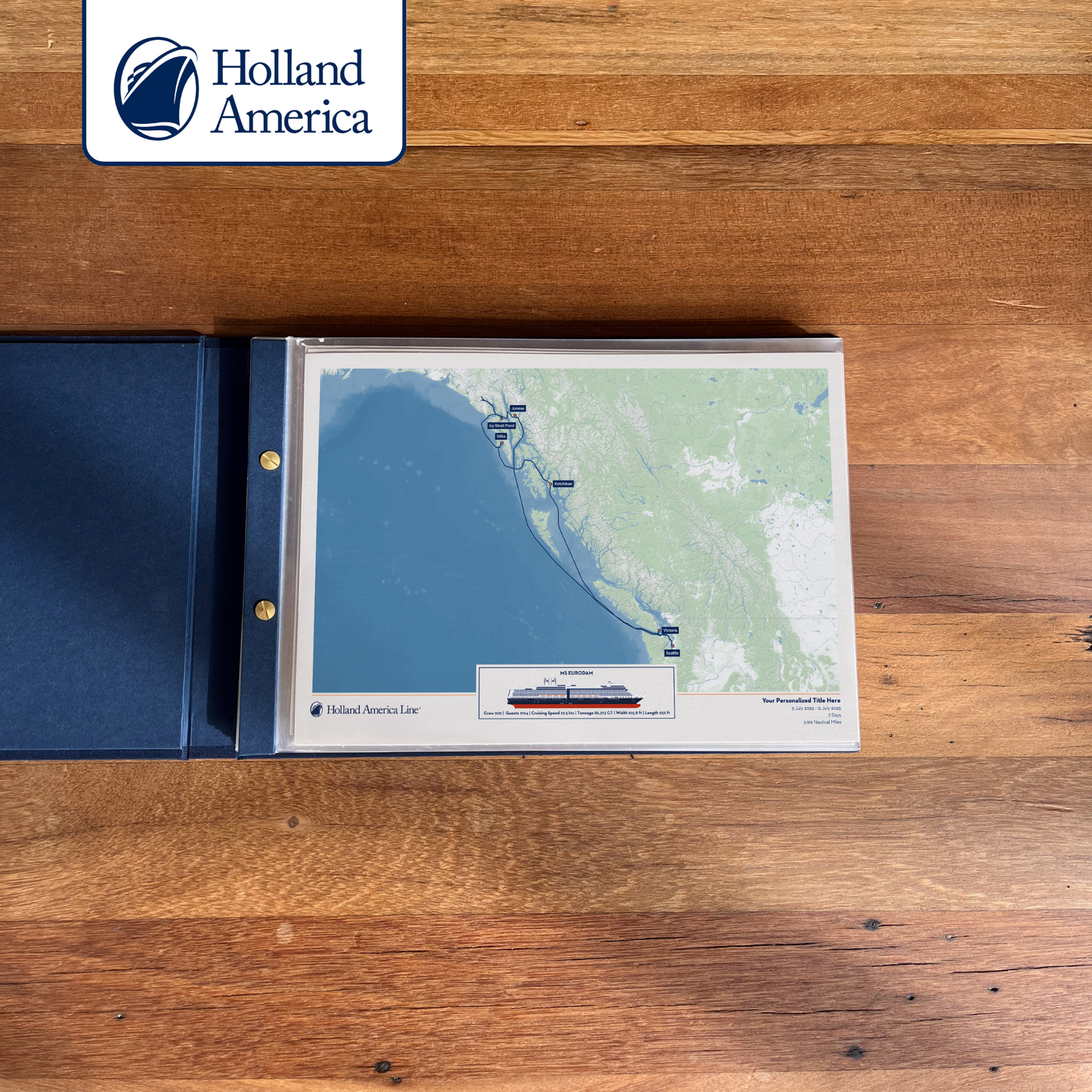 Holland America Cruise Map